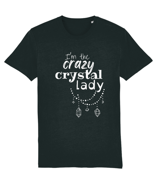 The "I'm the Crazy Crystal Lady" Tee